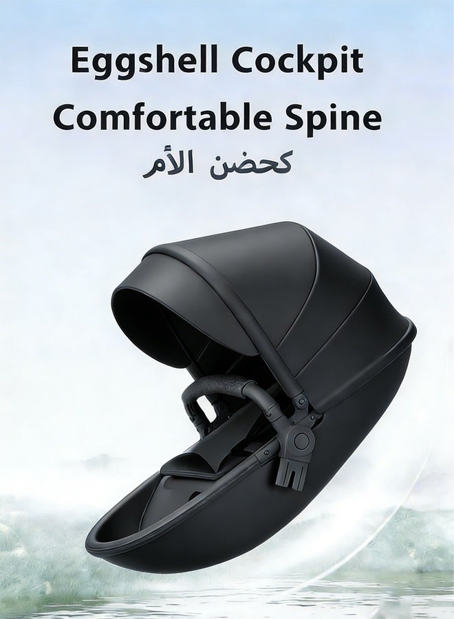 كيديليو عربة أطفال قابلة للتحويل 3 في 1 مع وضع سرير الأطفال - Image 2